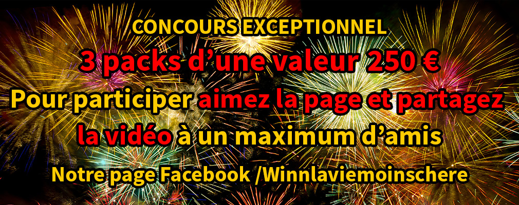 Concours feux d'artifice